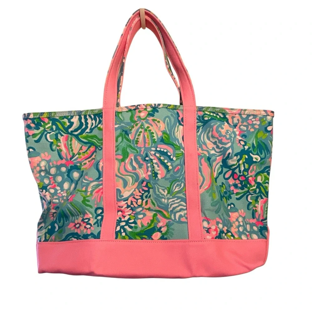 Lilly Pulitzer NWT Mercato tote - Picture 2 of 6